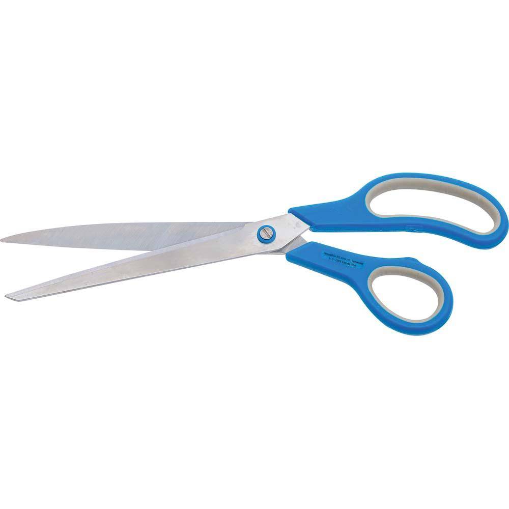 Tapetenschere - Länge ca. 30 cm - mit 2-farb. "Soft-Touch" Griff - "BGS"