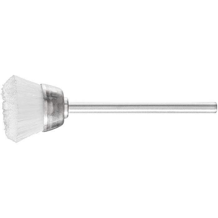 Topfbürste - PFERD - Bürsten-Ø 18 mm - mit Nylonbesatz - Bezeichnung TBU 1803/2,34 Nylon 0,15 - Schaft-Ø 2,34 mm - VE 10 Stück - Preis per VE