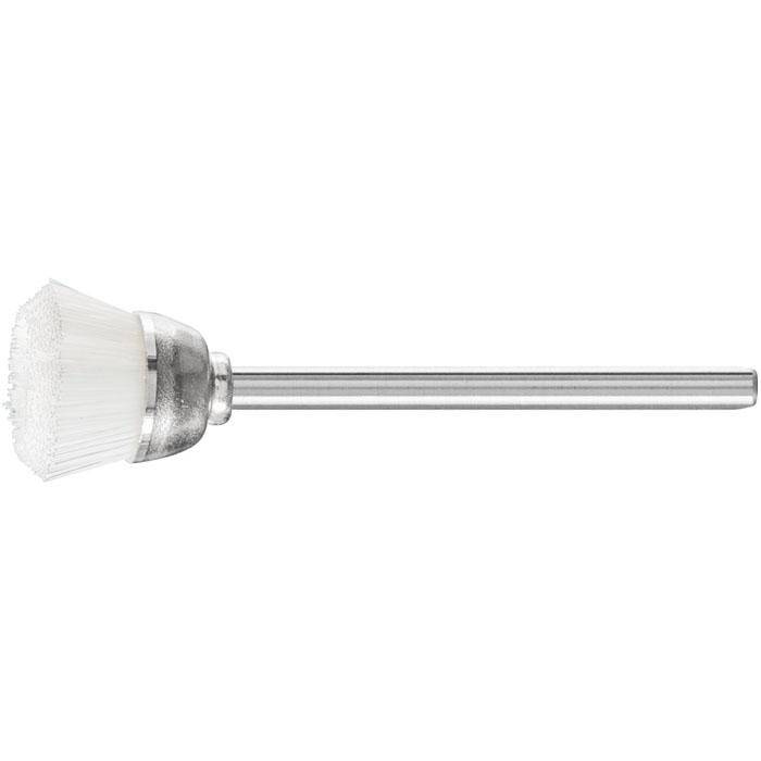 Topfbürste - PFERD - Bürsten-Ø 18 mm - mit Nylonbesatz - Bezeichnung TBU 1803/3 Nylon 0,15 - Schaft-Ø 3 mm - VE 10 Stück - Preis per VE