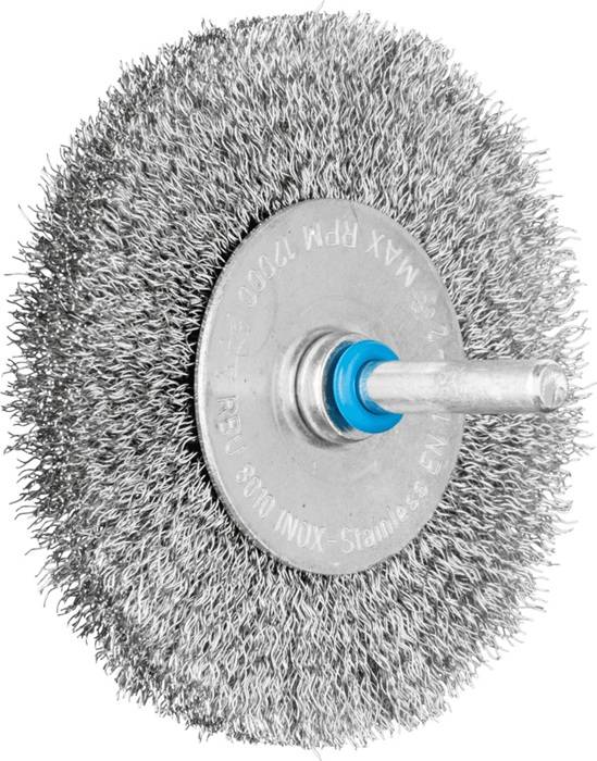 Rundbürste RBU 2004/6 INOX D.80mm Drahtstärke 0,2mm VA 10mm PFERD