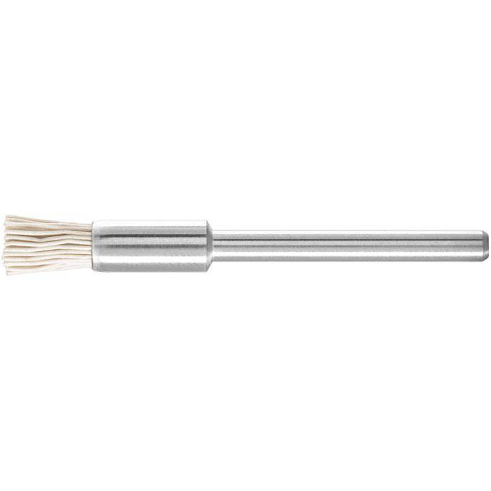 Pinselbürste - PFERD - Bürsten-Ø 5 mm - mit Kunststoffbesatz Aluminiumoxid - Bezeichnung PBU 0505/3 AO 320 0,30 - Schaft-Ø 3 mm - Besatzmaterial-