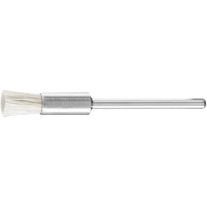Pinselbürste - PFERD - Bürsten-Ø 5 mm - mit Naturborsten Ziegenhaar - VE 10 Stück - Preis per VE