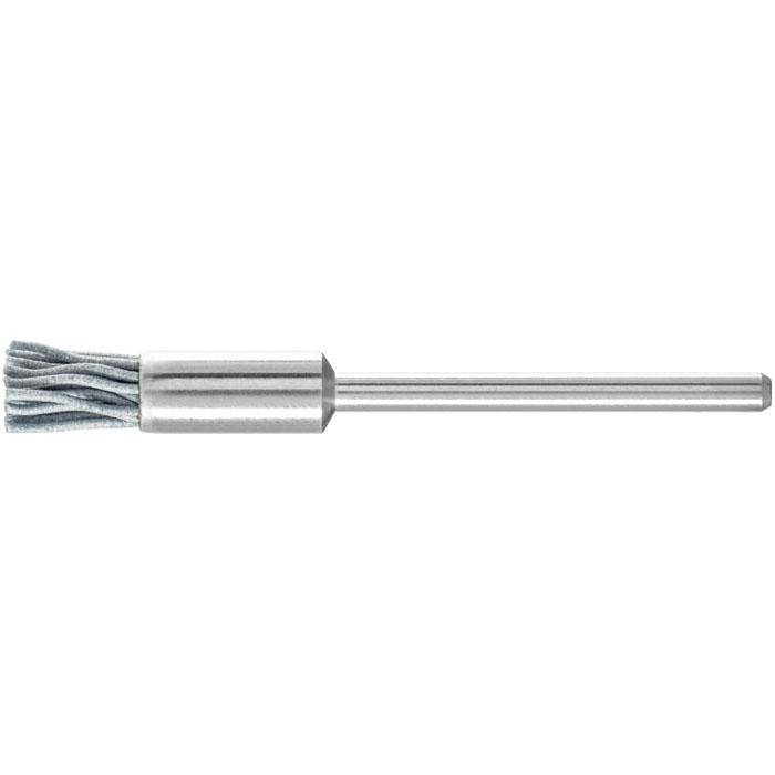 Pinselbürste - PFERD - Bürsten-Ø 5 mm - mit Kunststoffbesatz Siliciumcarbid - Bezeichnung PBU 0505/2,34 SiC 320 0,55 - Schaft-Ø 2,34 mm - Besatzma