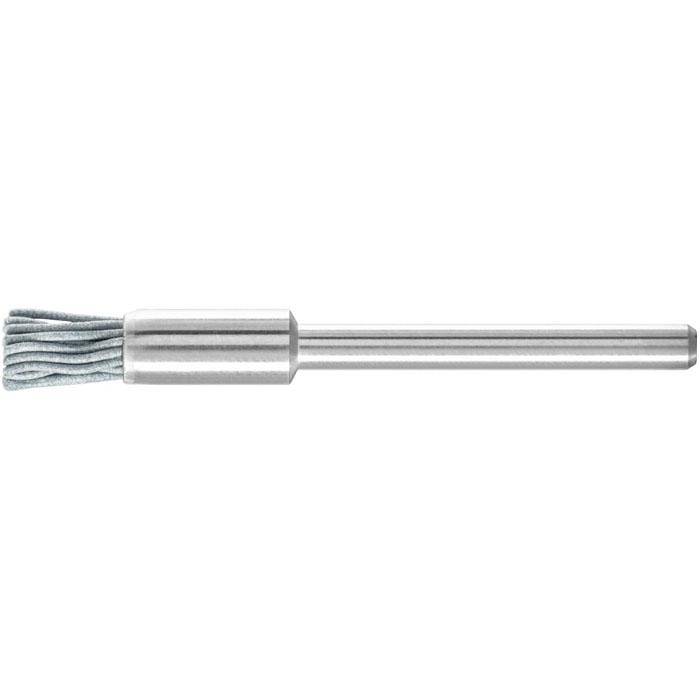 Pinselbürste - PFERD - Bürsten-Ø 5 mm - mit Kunststoffbesatz Siliciumcarbid - Bezeichnung PBU 0505/3 SiC 320 0,55 - Schaft-Ø 3 mm - Besatzmaterial