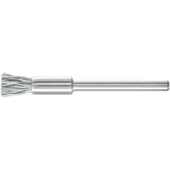 Pinselbürste - PFERD - Bürsten-Ø 5 mm - mit Kunststoffbesatz Siliciumcarbid - Bezeichnung PBU 0505/3 SiC 800 0,25 - Schaft-Ø 3 mm - Besatzmaterial