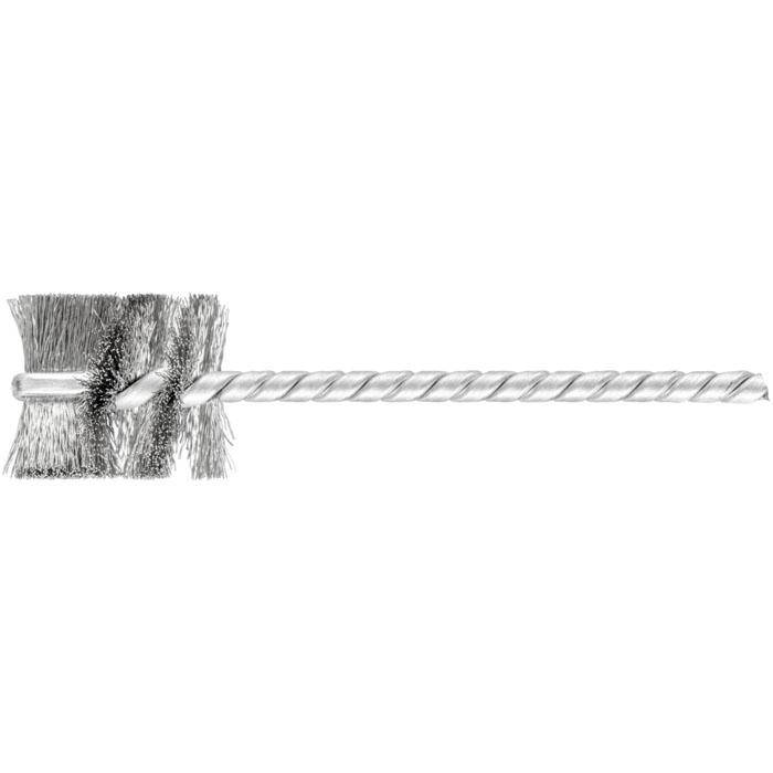 Rohrbürste - PFERD - Bürsten-Ø 22 mm - mit Edelstahlbesatz - Bezeichnung IBU 2225/3,8 INOX 0,12 - Schaft-Ø 3,8 mm - Besatzmaterial-Ø 0,12 mm - VE