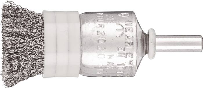Pinselbürste PBUR ST D.20mm Schaft Drahtstärke 0,2mm STA 0,2mm
