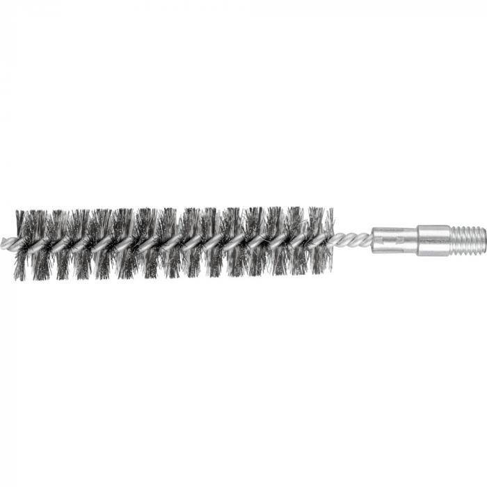 PFERD Innenbürste IBU 22100/3/8 BSW INOX 0,20 - ø 22 mm - 3/8 Gewinde - 100 mm Besatzlänge - Besatzmaterial ø 0,20 mm - VE 10 Stück - Preis per V