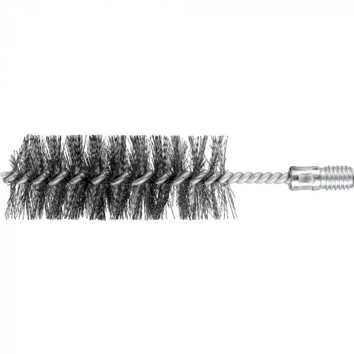 PFERD Innenbürste IBU 40100/1/2 BSW INOX 0,30 - INOX - mit Gewinde 1/2 - Außen-ø 40 mm - Besatzlänge 100 mm - Besatzmaterial-ø 0,30 mm - VE 10 St
