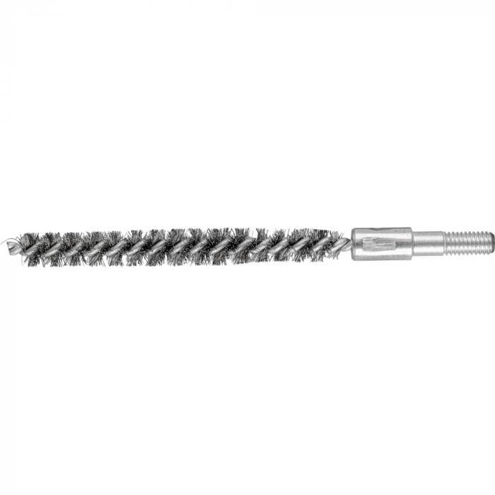 PFERD Innenbürste IBU 0880/M6 INOX 0,15 - INOX - mit Gewinde M6 - Außen-ø 8 mm - Besatzlänge 80 mm - Besatzmaterial-ø 0,15 mm - VE 10 Stück - Pr