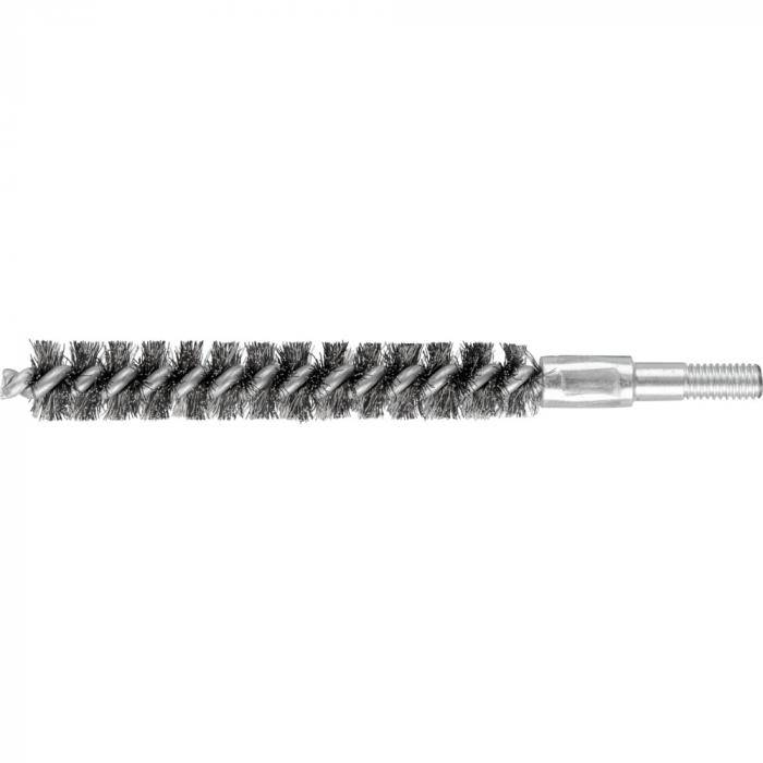 PFERD Innenbürste IBU 1280/M6 INOX 0,15 - INOX - mit Gewinde M6 - Außen-ø 12 mm - Besatzlänge 80 mm - Besatzmaterial-ø 0,15 mm - VE 10 Stück - P