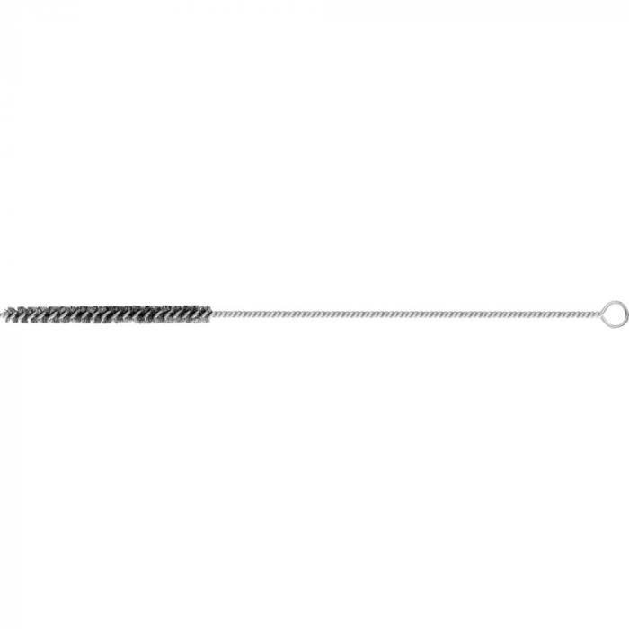 PFERD Innenbürste IBU 08100 ST 0,15 - Stahl - mit Öse - Außen-ø 8 mm - Besatzlänge 100 mm - Besatzmaterial-ø 0,15 mm - VE 10 Stück - Preis per