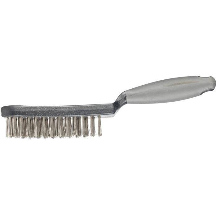 Handbürste - PFERD - Besatz aus INOX - für Lebensmittelindustrie - Bezeichnung HBUP 40 INOX 0,40 - Anzahl Besatzreihen 4 Stück - VE 10 Stück - Pre