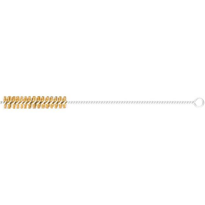 Rohrbürste - PFERD - Bürsten-Ø 18 mm - mit Messingbesatz - Bezeichnung IBU 18100 MES 0,15 - Besatz-Ø 0,15 mm - VE 10 Stück - Preis per VE