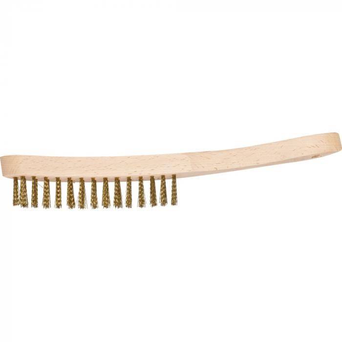 PFERD Handbürste HBU 20 MES 0,30 - universeller Einsatz - Messing 0,30 - Anzahl Reihen 2 - Gesamtlänge 290 mm - VE 10 Stück - Preis per VE