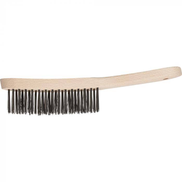 PFERD Handbürste HBK 30 ST 0,35 - für Kehlnähte - Stahl 0,35 - Anzahl Reihen 3 - Gesamtlänge 290 mm - VE 10 Stück - Preis per VE