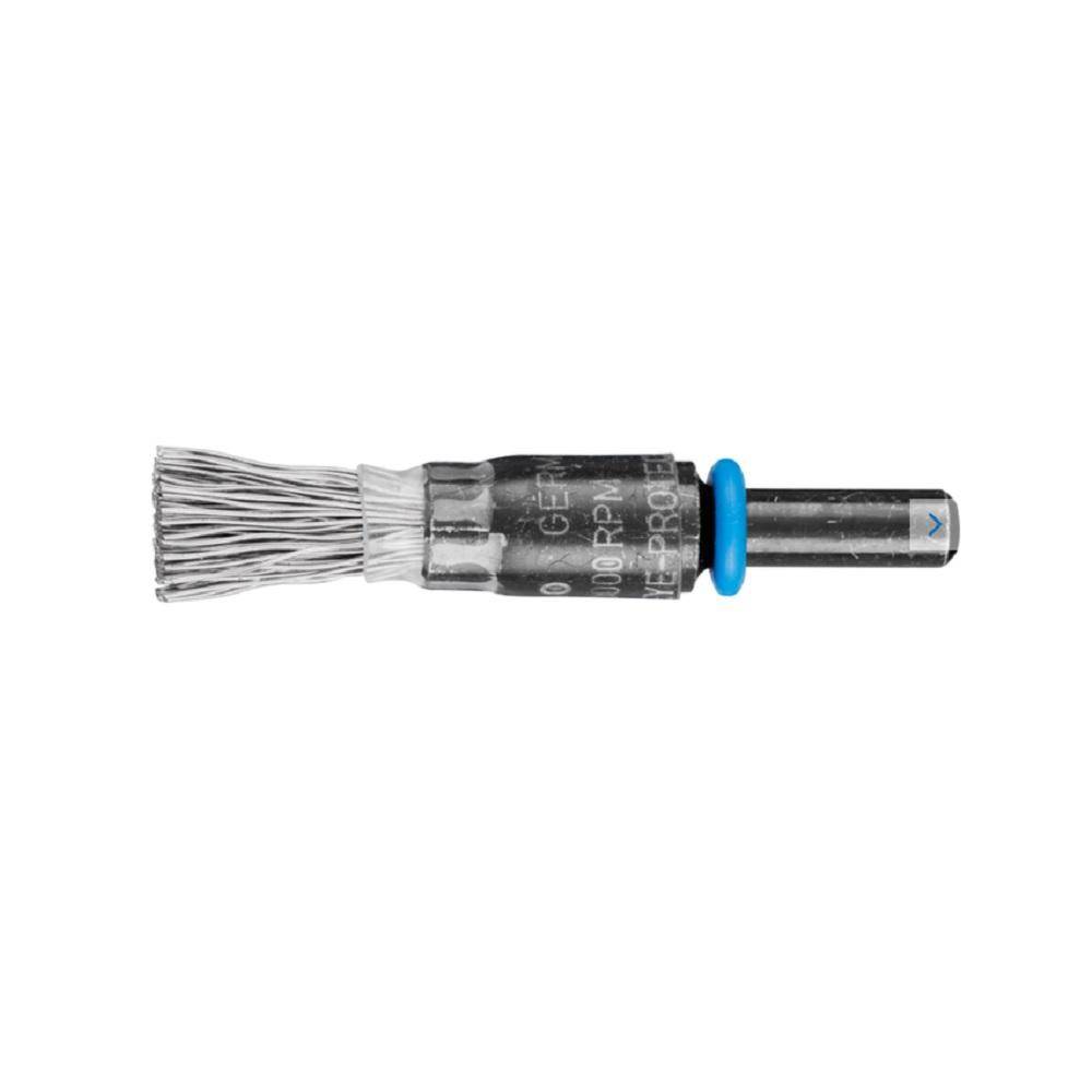 PFERD Pinselbürste mit Schaft - ungezopft - PBU 1010/6 - INOX 0,35 - Ve 10 Stück - Preis per VE