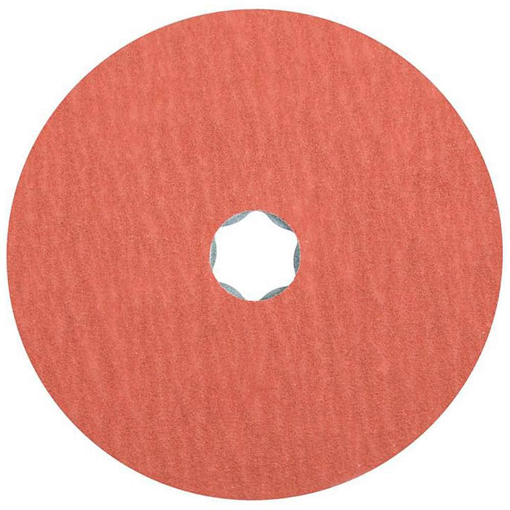 Fiberscheibe "PFERD" - COMBICLICK® - Korund A-COOL - Ø 125 mm - Bezeichnung CC-FS 125 A-COOL 80 - Korngröße 80 - VE 25 Stk. - Preis per VE