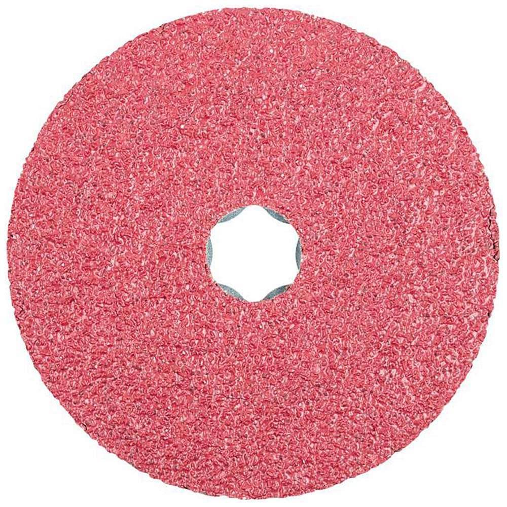 Fiberscheibe "PFERD" - COMBICLICK® - Keramikkorn - Ø 115 mm - Bezeichnung CC-FS 115 CO 24 - Korngröße 24 - VE 25 Stk. - Preis per VE