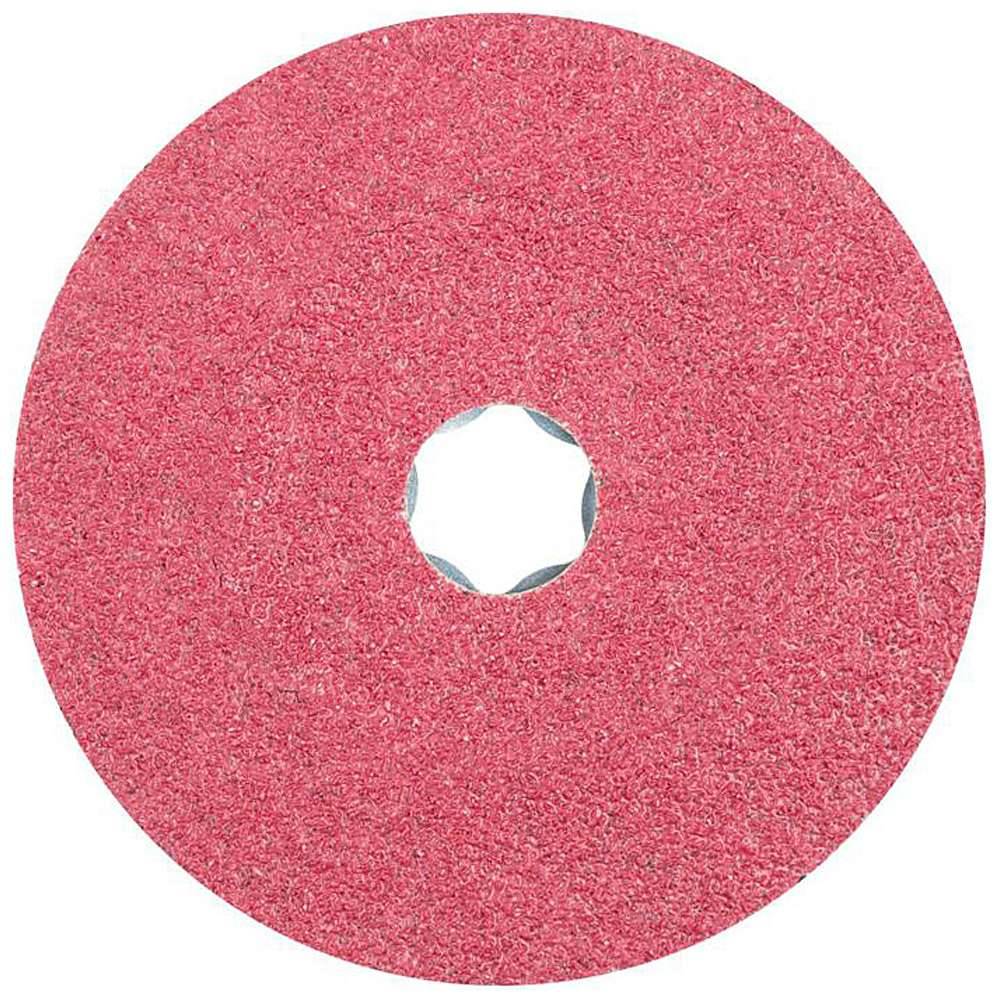 Fiberscheibe "PFERD" - COMBICLICK® - Keramikkorn - Ø 115 mm - Bezeichnung CC-FS 115 CO 36 - Korngröße 36 - VE 25 Stk. - Preis per VE