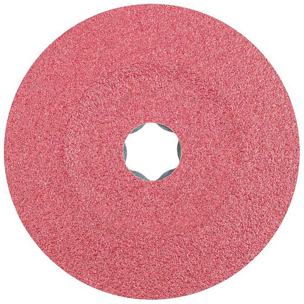 Fiberscheibe "PFERD" - COMBICLICK® - Keramikkorn - Ø 115 mm - Bezeichnung CC-FS 115 CO 60 - Korngröße 60 - VE 25 Stk. - Preis per VE