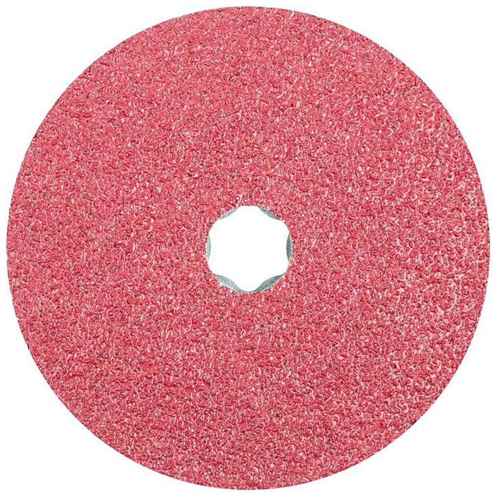 Fiberscheibe "PFERD" - COMBICLICK® - Keramikkorn - Ø 125 mm - Bezeichnung CC-FS 125 CO 24 - Korngröße 24 - VE 25 Stk. - Preis per VE