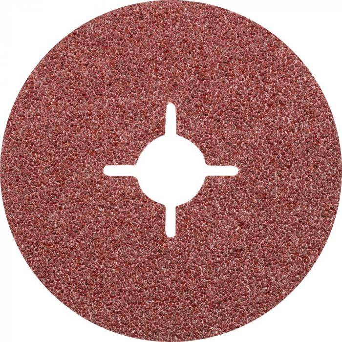 Fiberschleifer FS - PFERD - Ausführung Korund A - Außen-Ø 100 mm - Bohrungs-Ø 16 mm - Korngröße 24 - VE 25 Stück - Preis per VE