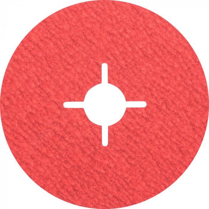 Fiberschleifer FS - PFERD - Ausführung Keramikkorn CO-COOL - Außen-Ø 100 mm - Bohrungs-Ø 16 mm - Korngröße 120 - VE 25 Stück - Preis per VE