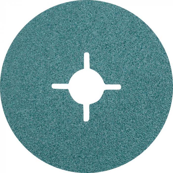 Fiberschleifer FS - Ausführung Zirkonkorund Z - Außen-Ø 100 mm - Bohrungs-Ø 16 mm - Korngröße 60 - VE 25 Stück - Preis per VE