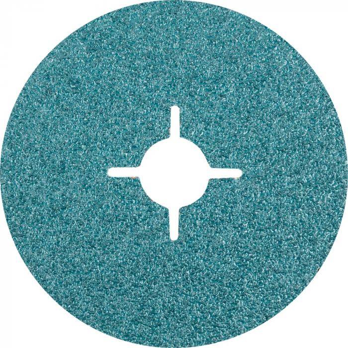 Fiberschleifer FS - Ausführung Zirkonkorund Z - Außen-Ø 100 mm - Bohrungs-Ø 16 mm - Korngröße 36 - VE 25 Stück - Preis per VE