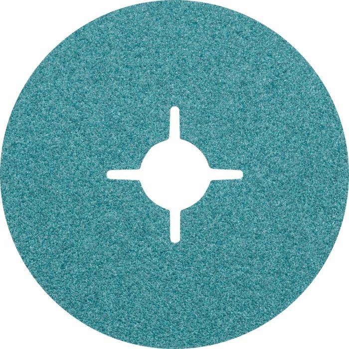 Fiberschleifer FS - Ausführung Zirkonkorund Z - Außen-Ø 100 mm - Bohrungs-Ø 16 mm - Korngröße 50 - VE 25 Stück - Preis per VE