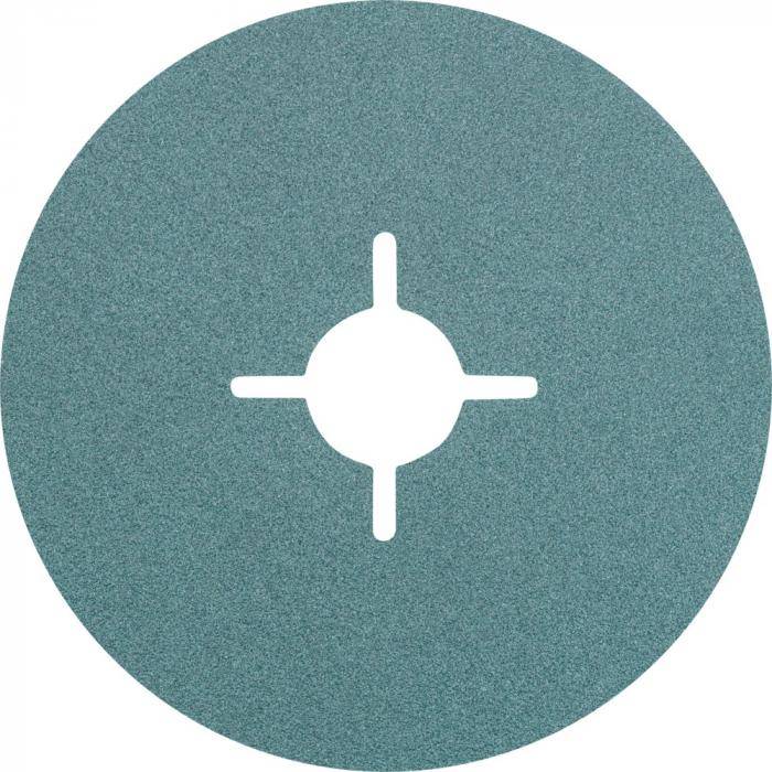 Fiberschleifer FS - Ausführung Zirkonkorund Z - Außen-Ø 100 mm - Bohrungs-Ø 16 mm - Korngröße 120 - VE 25 Stück - Preis per VE