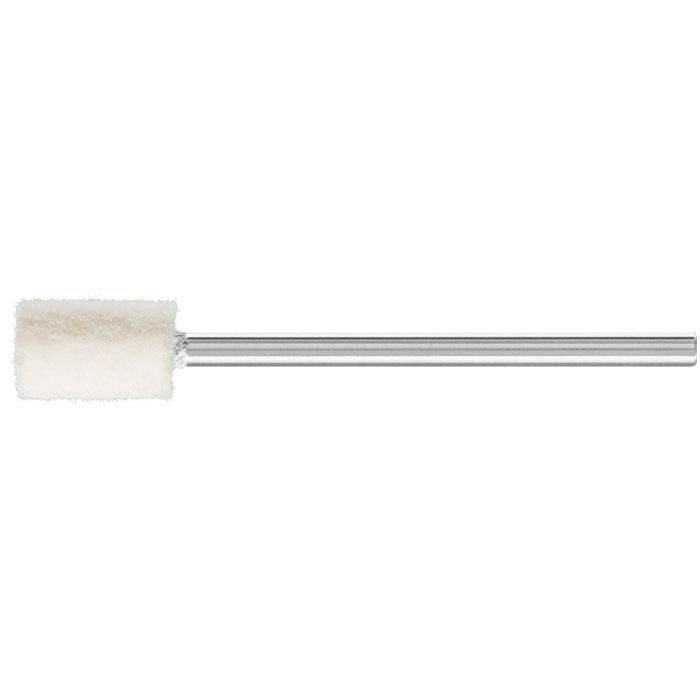 Polier-Stift - PFERD - Filz - Schaft-Ø 2,35 mm - Maße (D x T) 6 x 10 mm - VE 10 Stück - Preis per VE