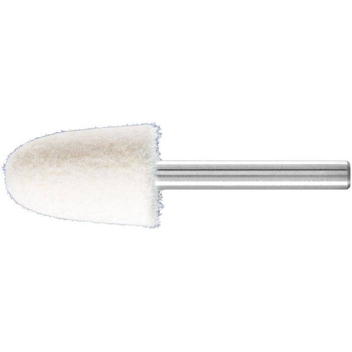 Polier-Stift - PFERD - Schaft-Ø 6 mm - Kegelform - Filz - VE 10 Stück - Preis per VE