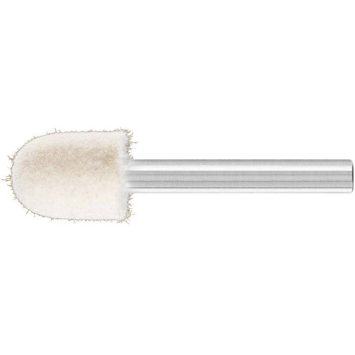 Polier-Stift - PFERD - Schaft-Ø 6 mm - Walzenrundform - Filz - VE 10 Stück - Preis per VE