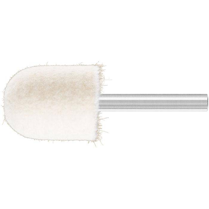 Polier-Stift - PFERD - Schaft-Ø 6 mm - Walzenrundform - Filz - VE 10 Stück - Preis per VE