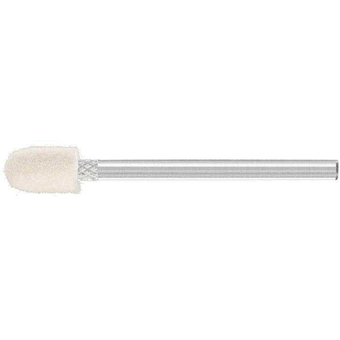 Polier-Stift - PFERD - Schaft-Ø 3 mm - Walzenrundform - Filz - VE 10 Stück - Preis per VE