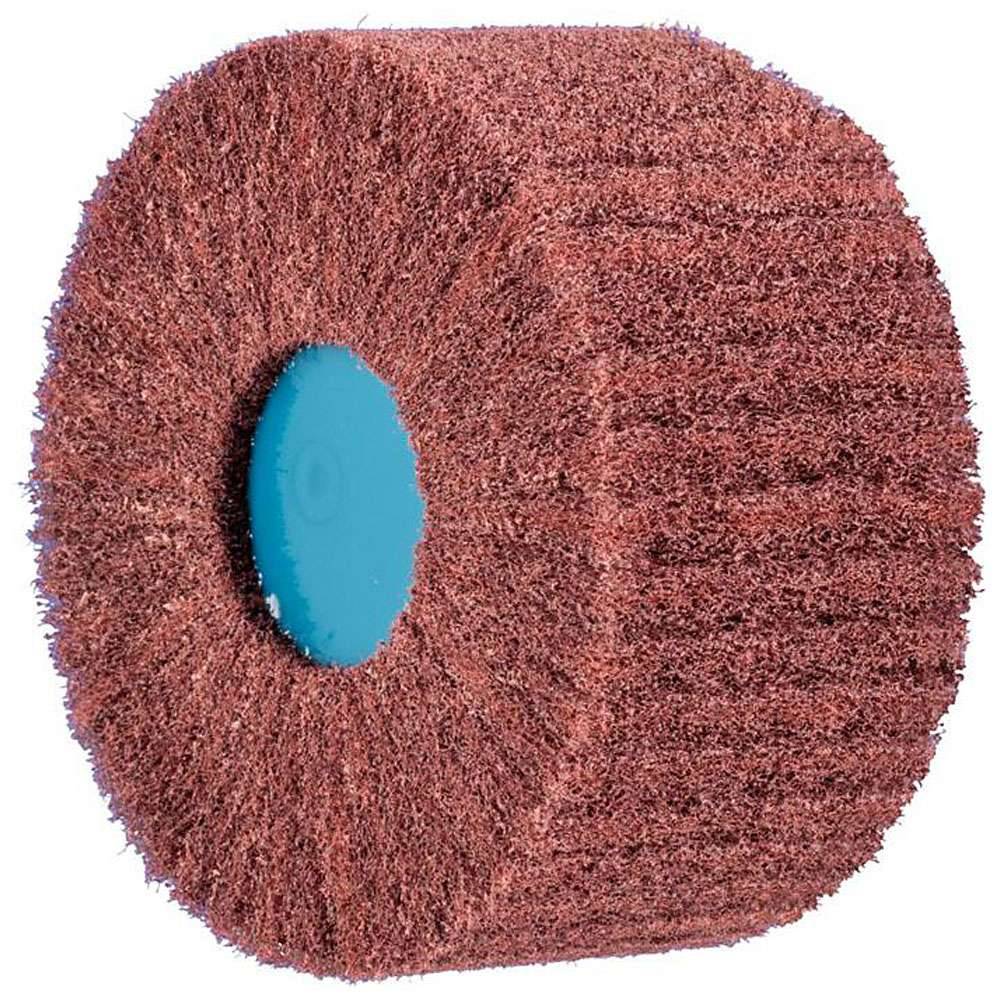 Schleifvlies - PFERD POLINOX® PNL - mit M14 Gewinde - Bezeichnung PNL 10050 M14 A 180 - Korngröße 180 - VE 5 Stück - Preis per VE