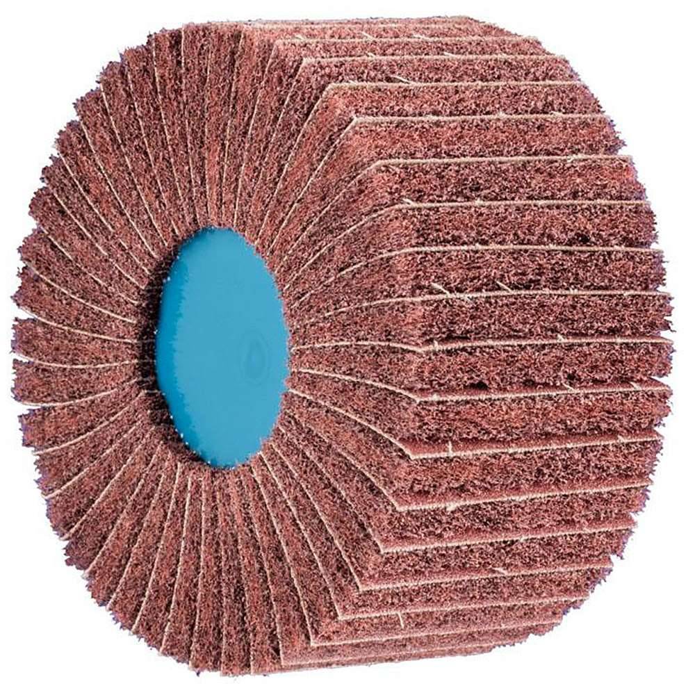 Schleifvlies - PFERD POLINOX® PNZ - mit M14 Gewinde - Bezeichnung PNZ 10050 M14 A 180 - Korngröße 180 - VE 5 Stück - Preis per VE