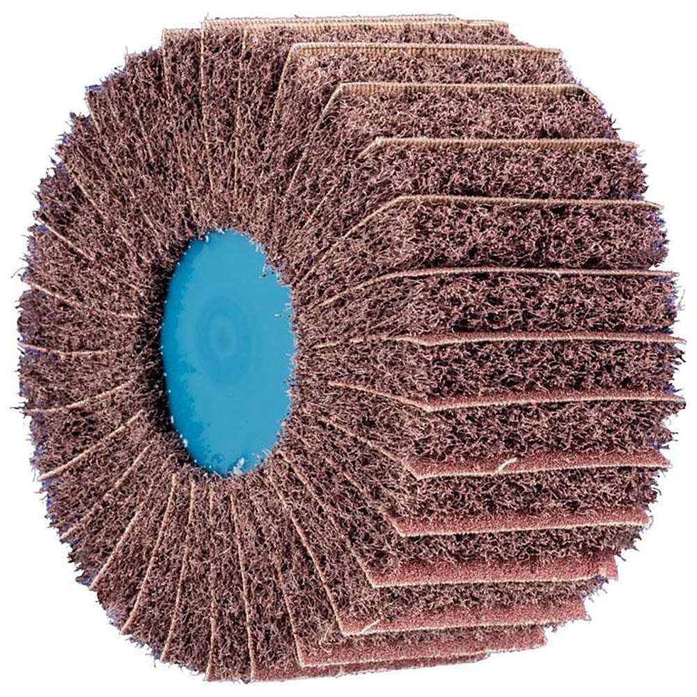 Schleifvlies - PFERD POLINOX® PNZ - mit 5/8-11 Gewinde - Bezeichnung PNZ 10050 5/8-11 A 100 - Korngröße 100 - VE 5 Stück - Preis per VE
