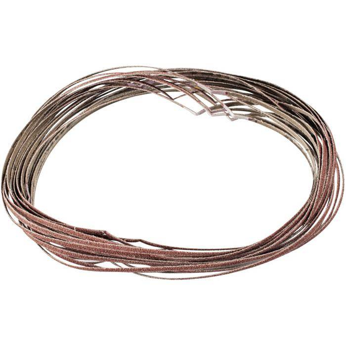 Schleifband - PFERD - Korund A - Korngröße 60 - Maße (T x L) 3 x 520 mm - Bezeichnung BA 3/520 T A 60 - VE 100 Stk. - Preis per VE