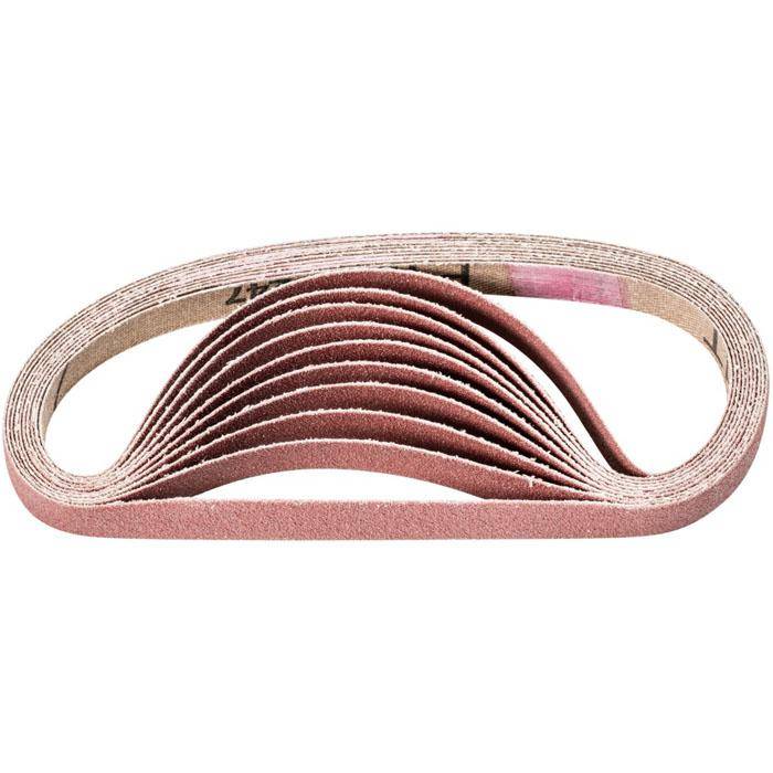 Schleifband - PFERD - Korund A - Korngröße 120 - Maße (T x L) 10 x 330 mm - Bezeichnung BA 10/330 T A 120 - ISO 2976 - VE 100 Stk. - Preis per VE