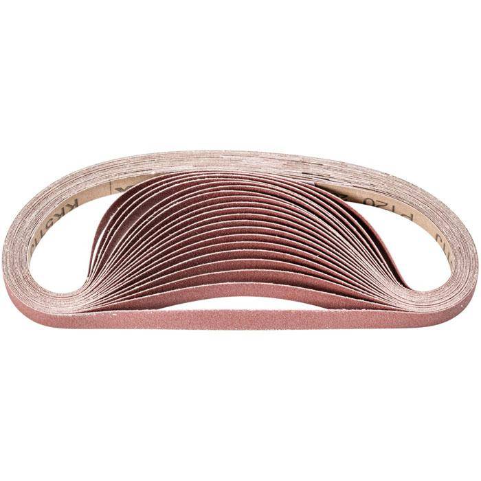 Schleifband - PFERD - Korund A - Korngröße 120 - Maße (T x L) 12 x 520 mm - Bezeichnung BA 12/520 J A 120 - VE 100 Stk. - Preis per VE