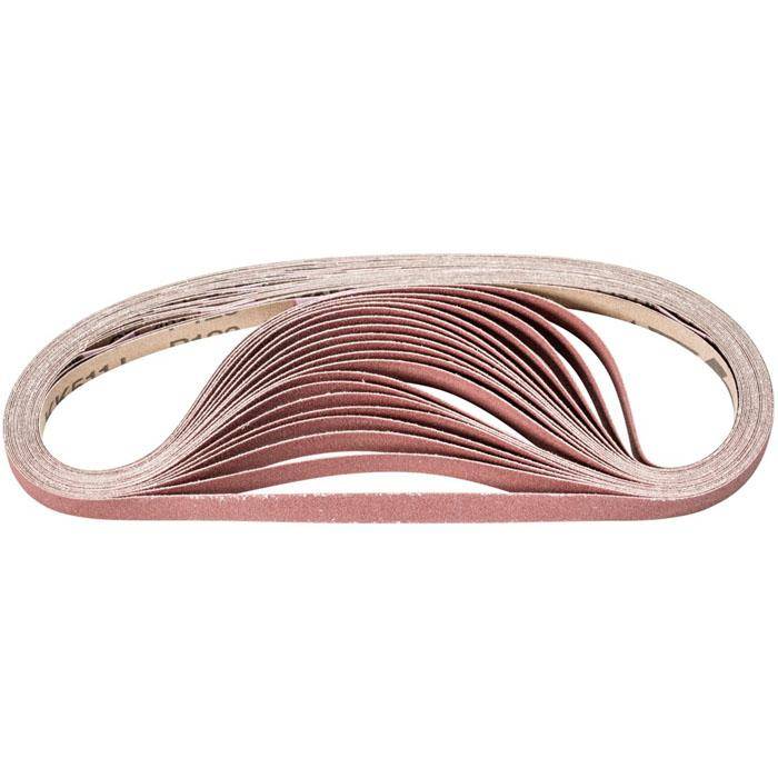 Schleifband - PFERD - Korund A - Korngröße 120 - Maße (T x L) 12 x 610 mm - Bezeichnung BA 12/610 J A 120 - VE 100 Stk. - Preis per VE