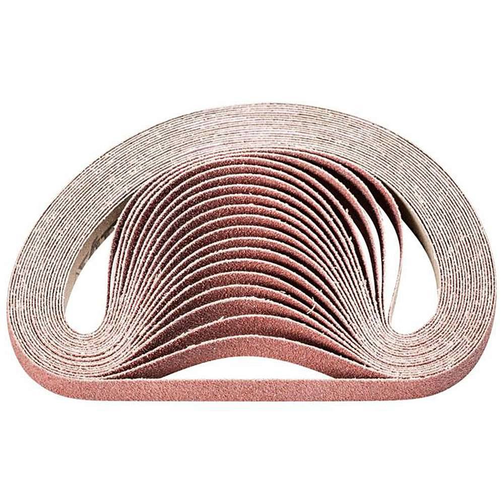 Schleifband - PFERD - Korund A - Korngröße 60 - Maße (T x L) 13 x 457 mm - Bezeichnung BA 13/457 T A 60 - ISO 2976 - VE 100 Stk. - Preis per VE