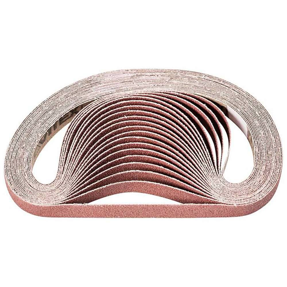Schleifband - PFERD - Korund A - Korngröße 80 - Maße (T x L) 13 x 457 mm - Bezeichnung BA 13/457 T A 80 - ISO 2976 - VE 100 Stk. - Preis per VE