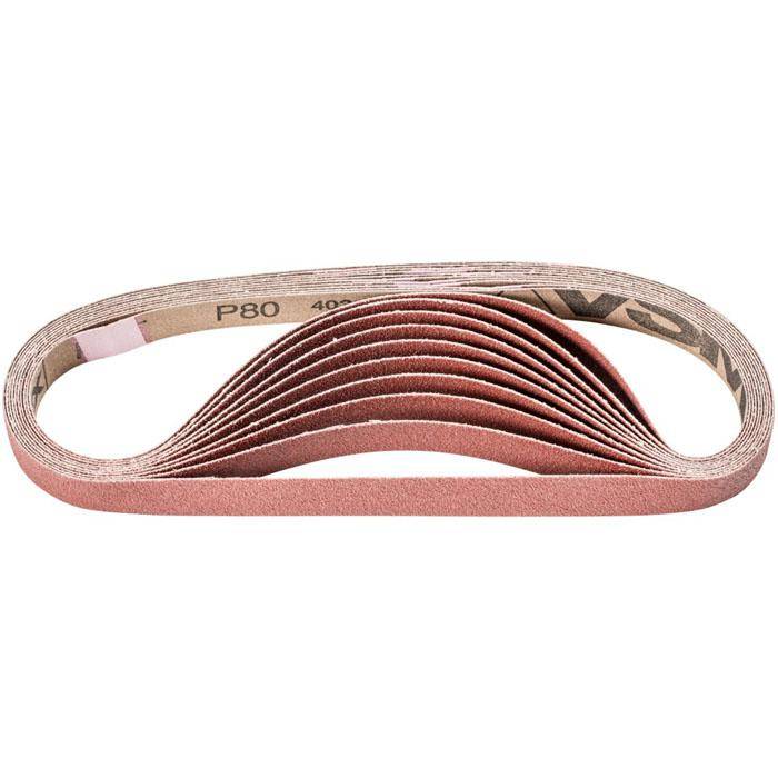 Schleifband - PFERD - Korund A - Korngröße 80 - Maße (T x L) 16 x 520 mm - Bezeichnung BA 16/520 T A 80 - VE 50 Stk. - Preis per VE