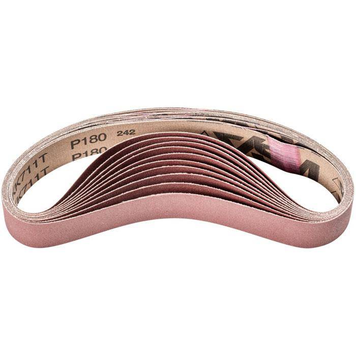 Schleifband - PFERD - Korund A - Korngröße 180 - Maße (T x L) 30 x 533 mm - Bezeichnung BA 30/533 T A 180 - ISO 2976 - VE 20 Stk. - Preis per VE