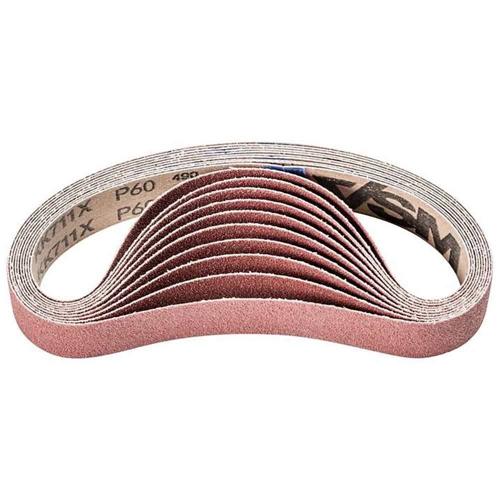 Schleifband - PFERD - Korund A - Korngröße 60 - Maße (T x L) 30 x 533 mm - Bezeichnung BA 30/533 X A 60 - ISO 2976 - VE 20 Stk. - Preis per VE