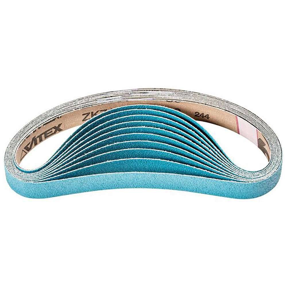 Schleifband - PFERD - Zirkonkorund Z - Korngröße 80 - Bezeichnung BA 20/520 T Z 80 - Maße (T x L) 20 x 520 mm - ISO 2976 - - VE 20 Stk. - Preis per